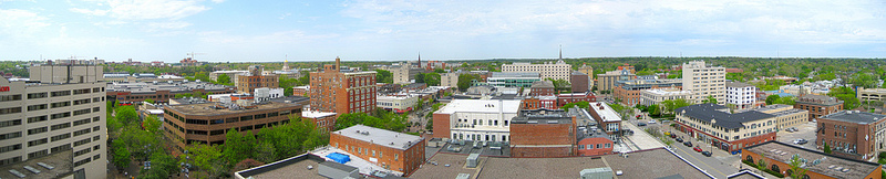 Panorama of Iowa City